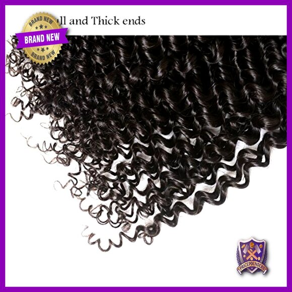 4 Brazilian Kinky Curly Human Hair Bundles 10 Inch Virgin Weave